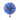 Eventail africain Wax [Bleu/Vert] - APPIA MARKET